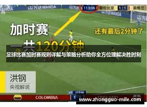 足球比赛加时赛规则详解与策略分析助你全方位理解决胜时刻 足球比赛加时赛规则详解与策略分析助你全方位理解决胜时刻